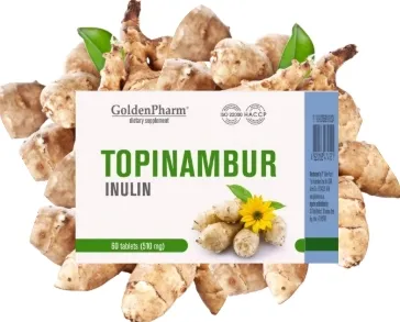 Topinambur Inulina Prebiotyk Wsparcie Jelit Mikrobiom 60 tabl.
