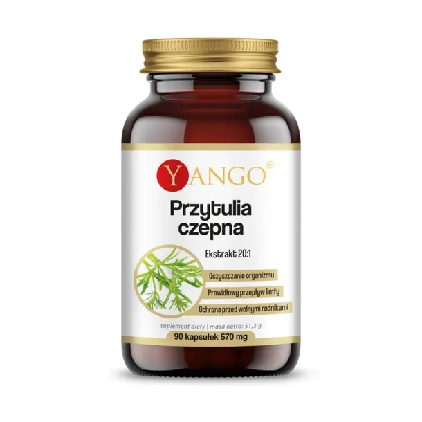 Przytulia czepna Yango 90 kapsułek Kuracja