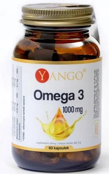 Omega-3 1000 mg – serce, mózg i wzrok | 60 kapsułek