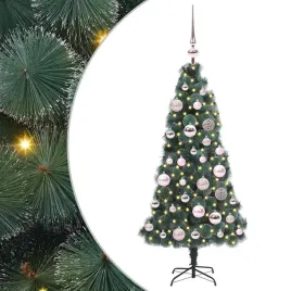 sztuczna-choinka-z-lampkami-i-zestawem-bombek-zielony-120-cm
