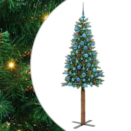 szczupla-choinka-zielony-180-cm-pvc-i-lite-drewno-sosnowe