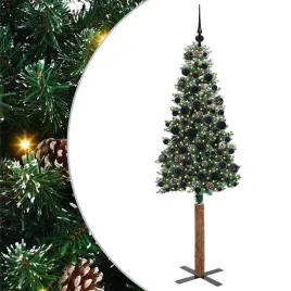 szczupla-choinka-zielony-180-cm-pvc-i-lite-drewno-sosnowe