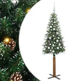 szczupla-choinka-zielony-180-cm-pvc-i-lite-drewno-sosnowe