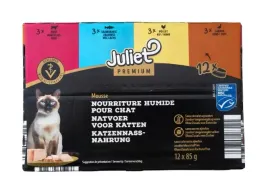 mokra-karma-dla-kota-juliet-premium-mus-mix-smakow-12x85g
