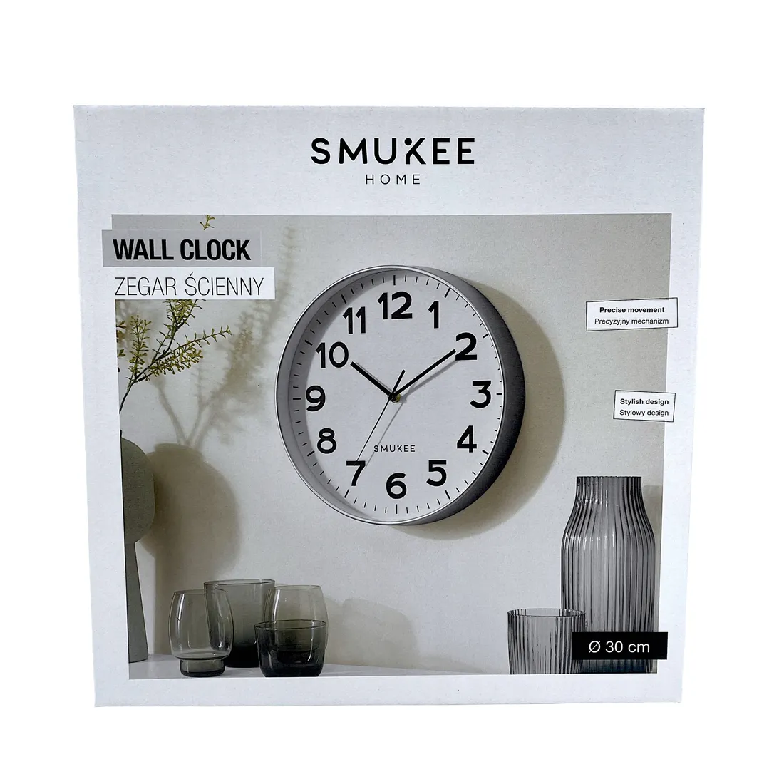 smukee-zegar-scienny-30cm-srebrno-bialy