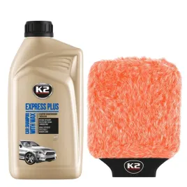 k2-express-plus-1l-szampon-z-woskiem-k2-rekawica