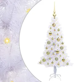 sztuczna-choinka-z-150-diodami-led-bialy-120-cm-pvc-i-stal