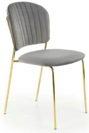 krzeslo-glamour-k499-szare-zlote-chrom-halmar-eleganckie-do-salonu