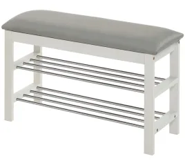 stojak-na-buty-st11-halmar-popiel-bialy-nowoczesny-organizer-przedpokoj