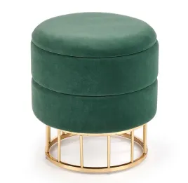 pufa-minty-halmar-ciemnozielona-zlota-styl-glamour-elegancka-do-salonu
