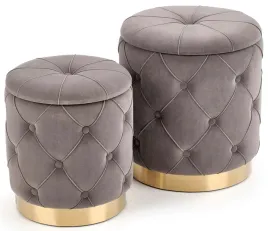 zestaw-2-puf-polly-halmar-szary-zloty-glamour-elegancki-dodatek-do-salonu
