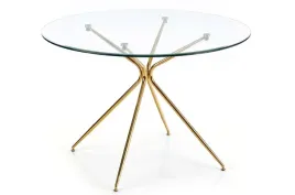 rondo-stol-szklany-nogi-kolor-zloty-halmar-elegancki-mebel