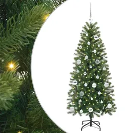 sztuczna-choinka-z-150-diodami-led-zielony-150-cm-pe-i-pvc