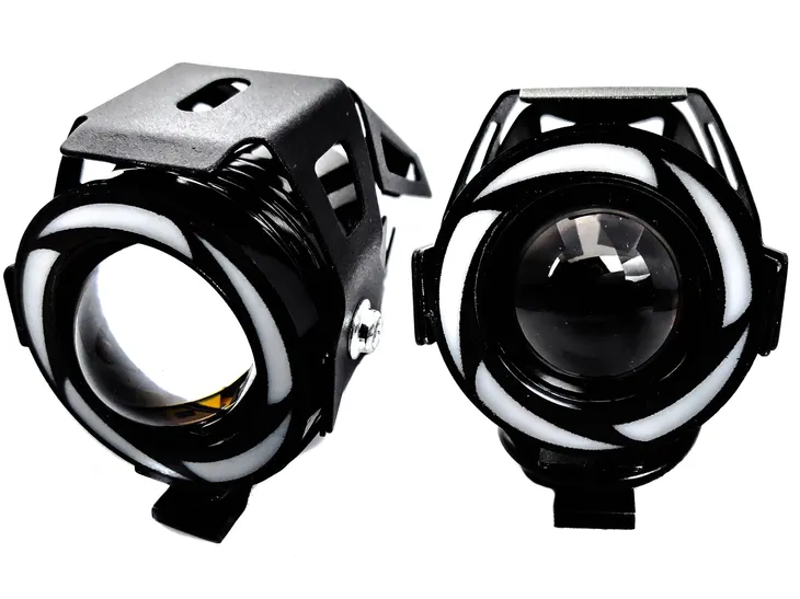 2x-led-halogeny-motocyklowe-lampy-reflektory-quad-stan-nowy-stan-opakowania-oryginalne