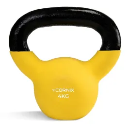 kettlebell-4-kg-cornix-winylowy-zeliwny-hantel-kettle-odwaznik-obciaznik
