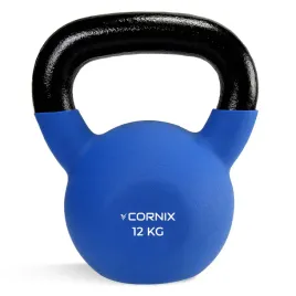kettlebell-12-kg-cornix-winylowy-zeliwny-hantel-kettle-odwaznik-obciaznik