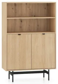 regal-do-salonu-reynos-03-dab-mavelie-metalowy-stelaz-styl-loft-ml-meble