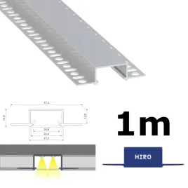 profil-led-wpuszczany-do-gk-elewacyjny-na-2-tasmy-led-typ-hiro-1m-srebrny