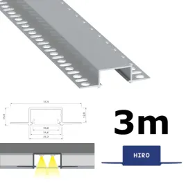 profil-led-wpuszczany-do-gk-elewacyjny-na-2-tasmy-led-typ-hiro-3m-srebrny