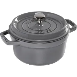 staub-la-cocotte-20cm-okragly-grafitowo-szary-garnek-zeliwny
