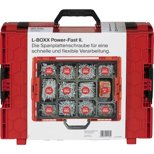 fischer-power-fast-ii-l-boxx-102-screw-set
