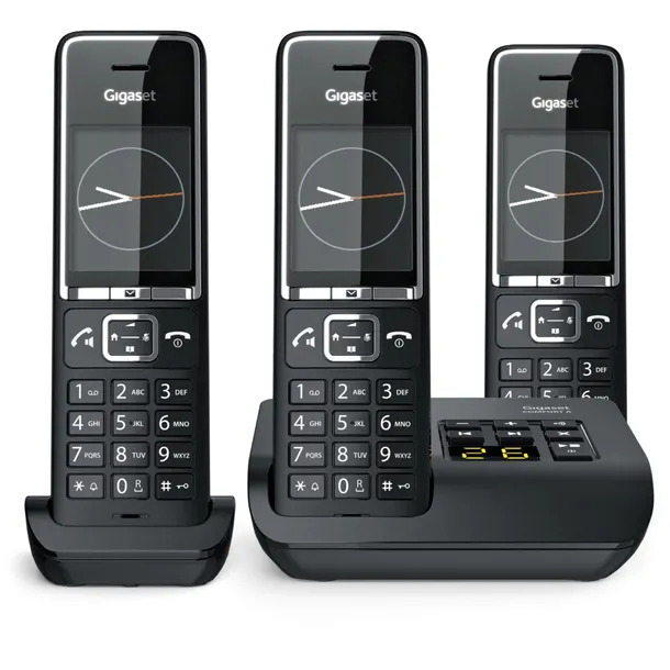 Gigaset COMFORT 550A trio black/chrome