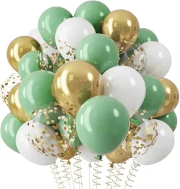 balony-zlote-zielone-35-szt-12-calowe-konfetti-urodziny-babyshower-impreza