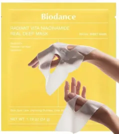 biodance-radiant-vita-niacinamide-real-deep-mask-maska-w-plachcie-34g-zolta