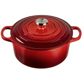 le-creuset-signature-okragly-rondel-22-cm-kolor-wisniowy