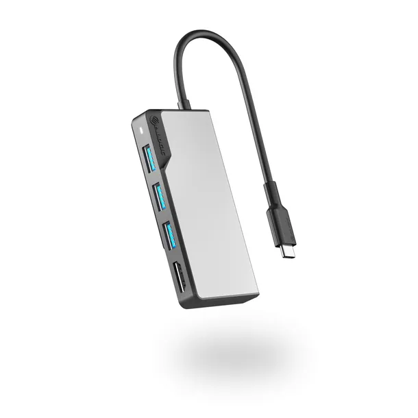 alogic-fusion-core-usb-c-5-port-hub-space-gray
