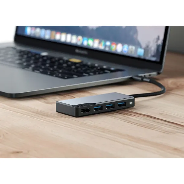 alogic-fusion-core-usb-c-5-port-hub-space-gray
