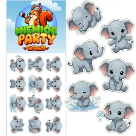 tatuaze-zmywalne-dla-dzieci-slon-slodkie-slonie-cute-zoo-duze-15x10cm