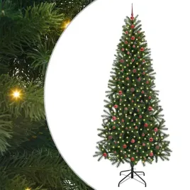 sztuczna-choinka-z-300-diodami-led-zielony-240-cm-pe-i-pvc