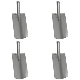 glowica-lopaty-4-szt-srebrny-43-x-17-cm-stal-malowana-proszkowo