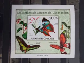 znaczki-fauna-owady-motyle-komory-czysty-imper-zn39