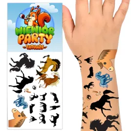 tatuaze-zmywalne-dla-dzieci-konie-koniki-kon-film-prezent-urodziny