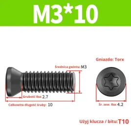 sruba-mocujaca-torx-klasa-12-9-rozmiar-m3x10