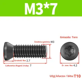 sruba-mocujaca-torx-klasa-12-9-rozmiar-m3x7