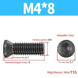 sruba-mocujaca-torx-klasa-12-9-rozmiar-m4x8