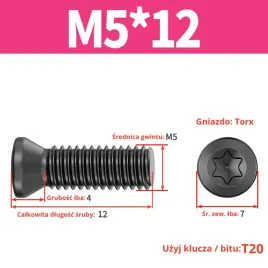 sruba-mocujaca-torx-klasa-12-9-rozmiar-m5x12