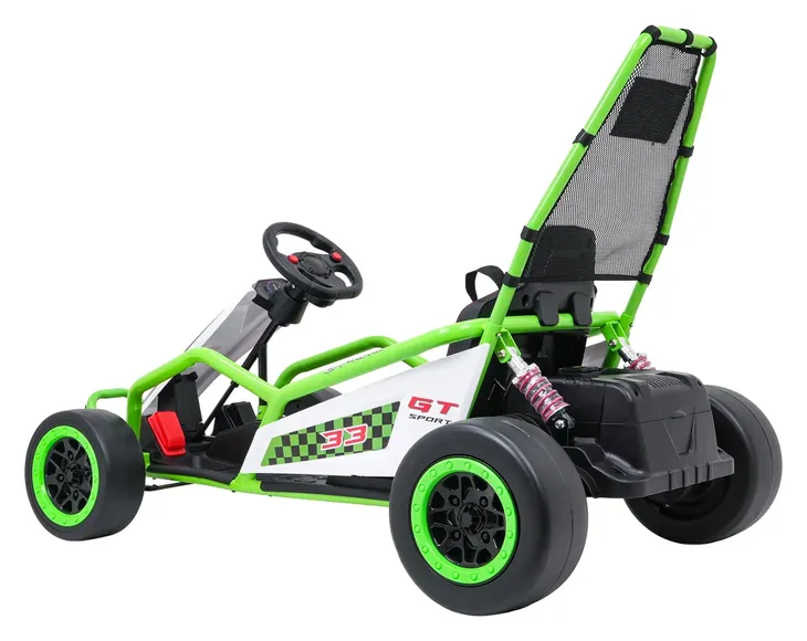 gokart-tornado-drift-zielony-na-akumulator-dla-dzieci-gratisy-waga-z-opakowaniem-27-kg
