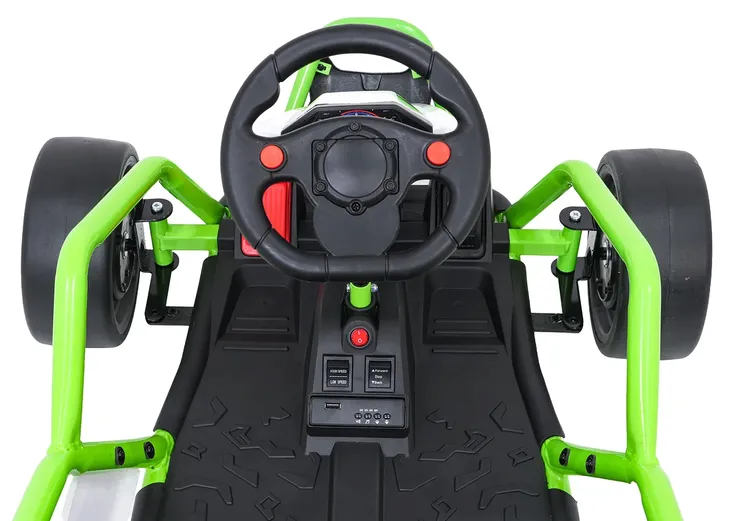 gokart-tornado-drift-zielony-na-akumulator-dla-dzieci-gratisy-stan-nowy-pojemnosc-akumulatora-7-ah