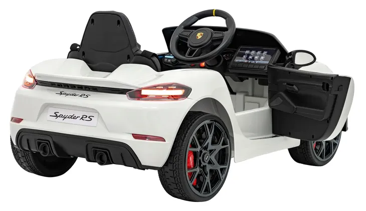 auto-porsche-spyder-rs-718-lakier-bialy-dla-dzieci-gratisy-marka-porsche