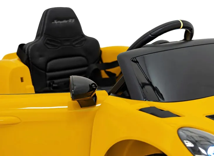 auto-porsche-spyder-rs-718-lakier-zolty-dla-dzieci-gratisy-waga-z-opakowaniem-18-kg