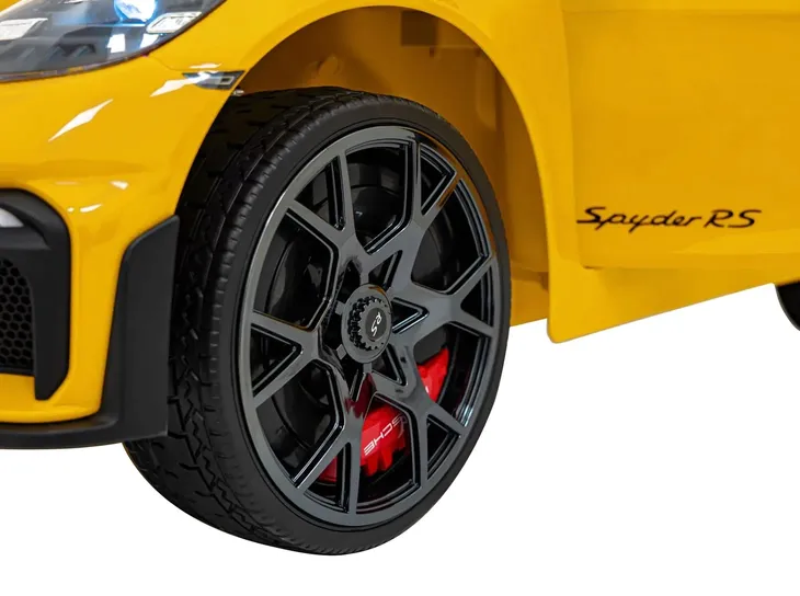 auto-porsche-spyder-rs-718-lakier-zolty-dla-dzieci-gratisy-stan-nowy-marka-porsche
