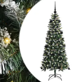 sztuczna-choinka-z-podstawa-zielony-150-cm-pvc-plastik-i-stal