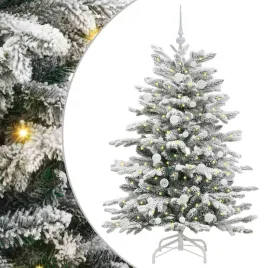 sztuczna-choinka-z-zawiasami-bialy-150-cm-pe-i-pvc