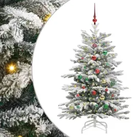 sztuczna-choinka-z-zawiasami-bialy-150-cm-pe-i-pvc