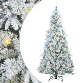 sztuczna-choinka-z-zawiasami-z-podstawa-bialy-210-cm-pe-i-pvc