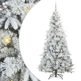 sztuczna-choinka-z-zawiasami-z-podstawa-bialy-210-cm-pe-i-pvc